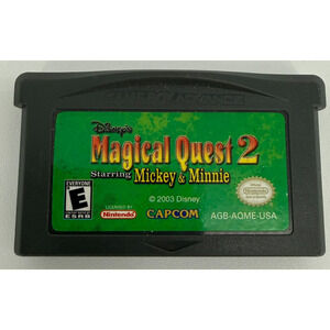 Disney's Magical Quest 2 Starring Mickey & Minnie Nintendo Game Boy Advance
